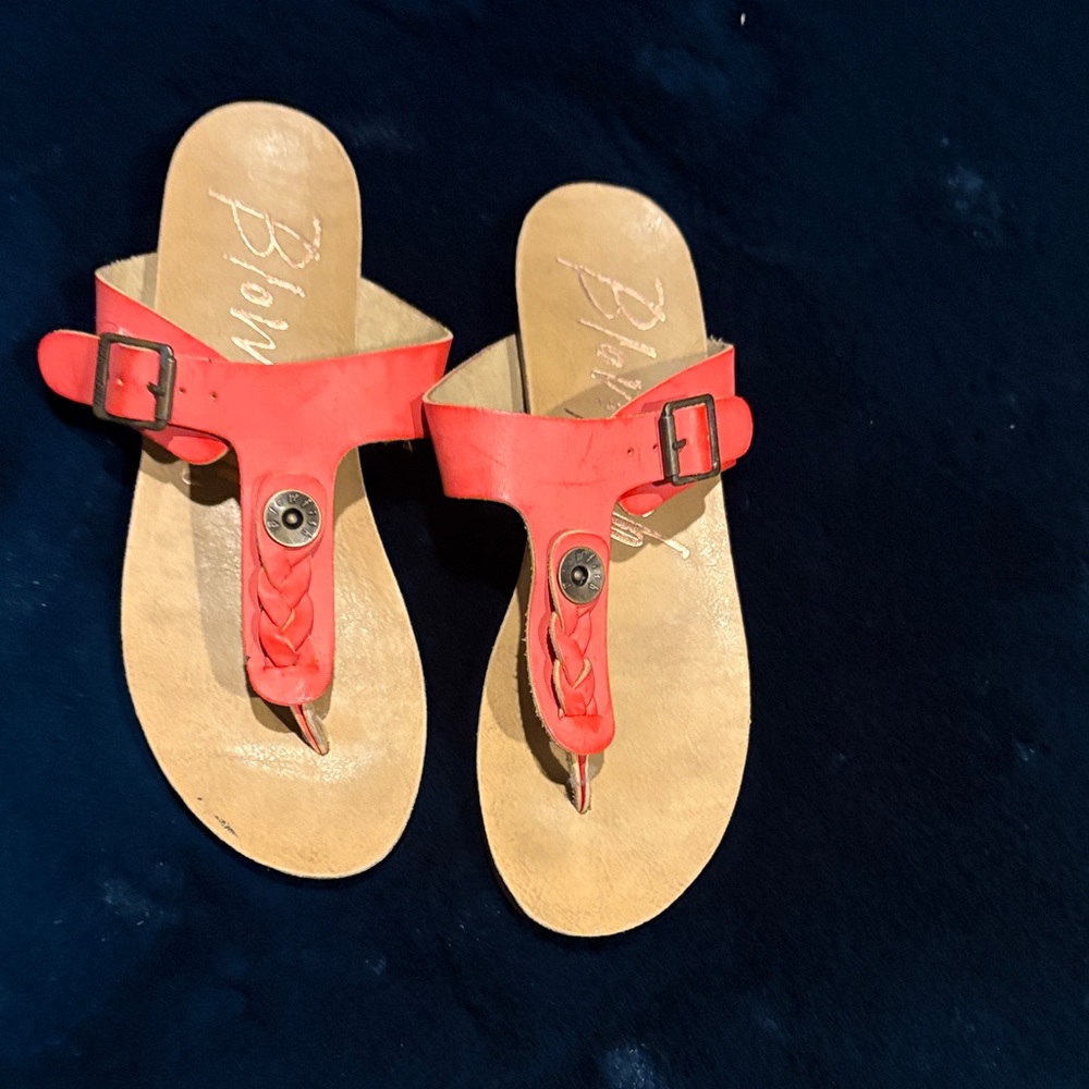 Blowfish Women's Bright Red Sandals